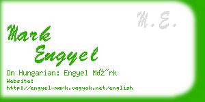 mark engyel business card